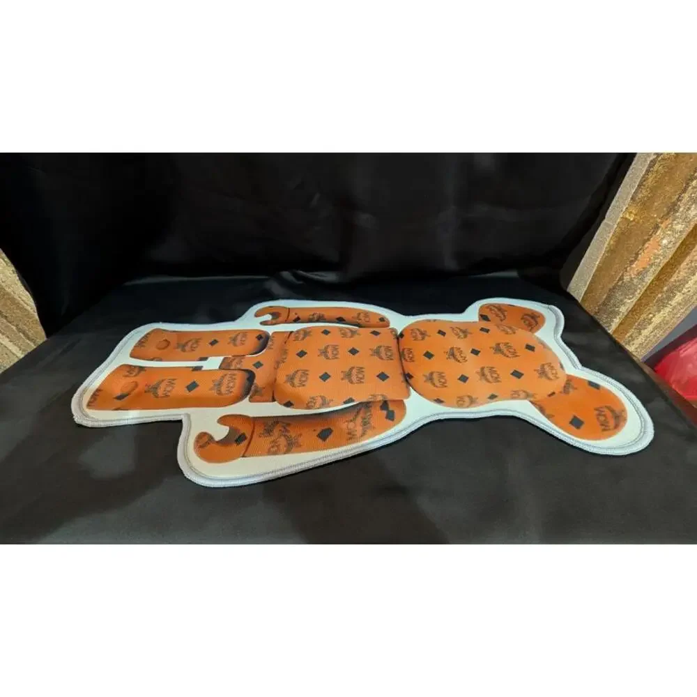 NEW Hypebeast MCM Monogram x Bearbrick Figure Rug 31